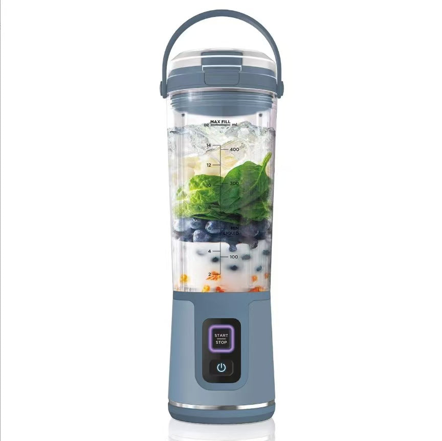 Compact Wireless Design for Outdoor & Daily Use | Makes Smoothies, Protein Drinks, Frozen Slushies, Ice-Blended Cocktails, Frappes & Iced Coffee | 530ml Capacity, Easy Dishwasher Cleaning