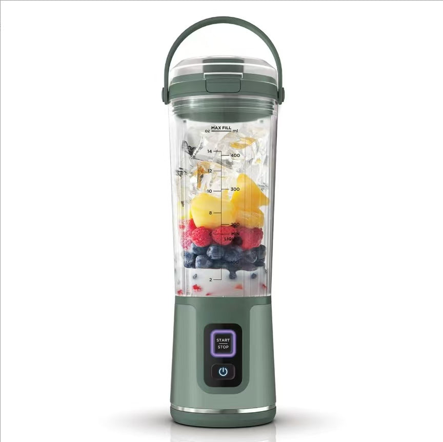 Compact Wireless Design for Outdoor & Daily Use | Makes Smoothies, Protein Drinks, Frozen Slushies, Ice-Blended Cocktails, Frappes & Iced Coffee | 530ml Capacity, Easy Dishwasher Cleaning